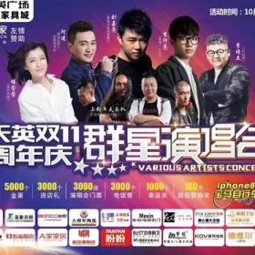 阜陽(yáng)天英雙11周年慶群星演唱會(huì)！